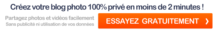 Inscrivez-vous gratuitement : Créez votre blog photo privé et partagez en toute sécurité avec vos proches