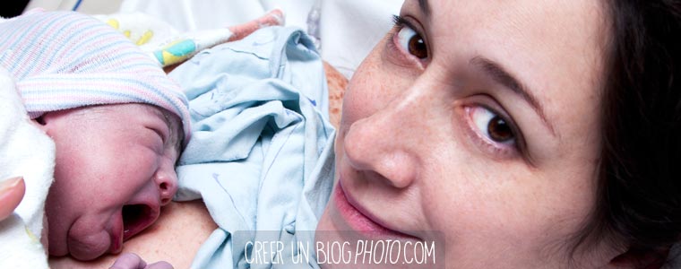 Un blog photos de naissance pour partager l'arrivée de bébé