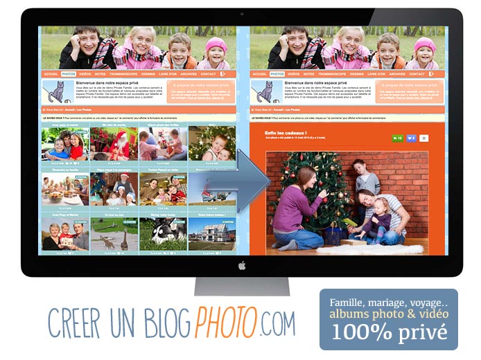 Créer un blog photo privé avec accès par mot de passe : famille, mariage, voyage, expat, naissance de bébé, etc... - Sitemap du blog